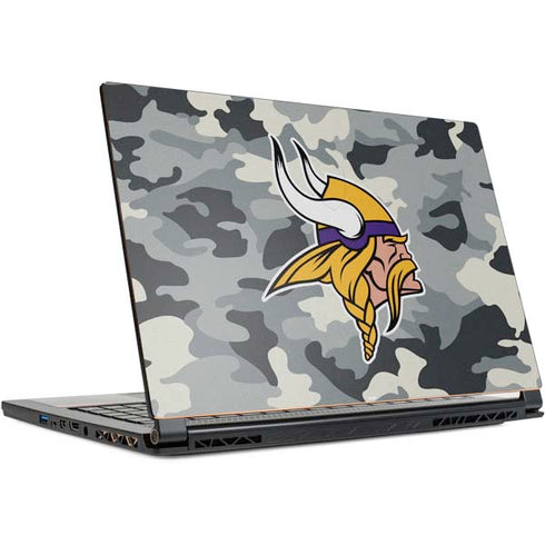 NFL Minnesota Vikings Camo MSI GS65 Stealth Laptop Skin