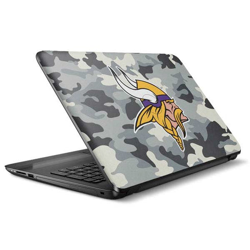 NFL Minnesota Vikings Camo HP Notebook Skin