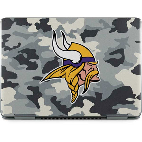 NFL Minnesota Vikings Camo Notebook 9 Pro 13in (2017) Skin