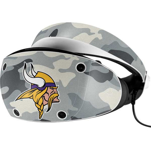 NFL Minnesota Vikings Camo PlayStation VR2 Skin