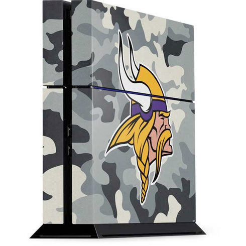 NFL Minnesota Vikings Camo PS4 Console Skin