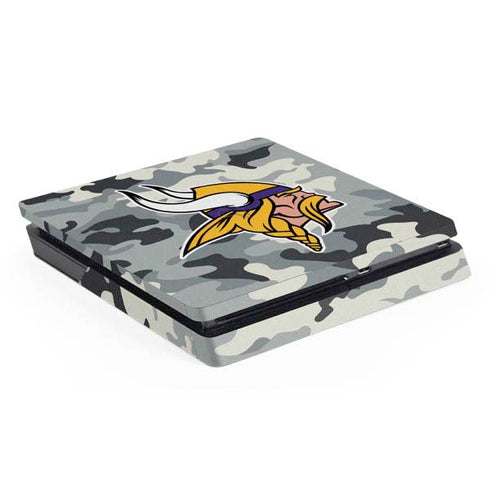 NFL Minnesota Vikings Camo PS4 Slim Skin