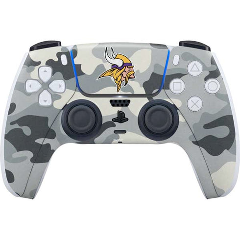 NFL Minnesota Vikings Camo PS5 Controller Skin