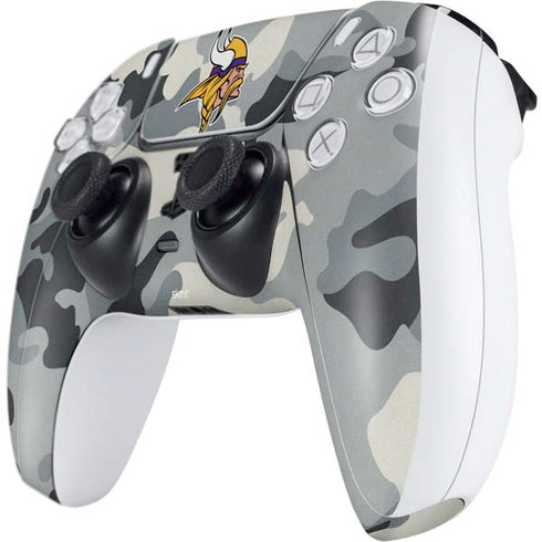 NFL Minnesota Vikings Camo PS5 Controller Skin