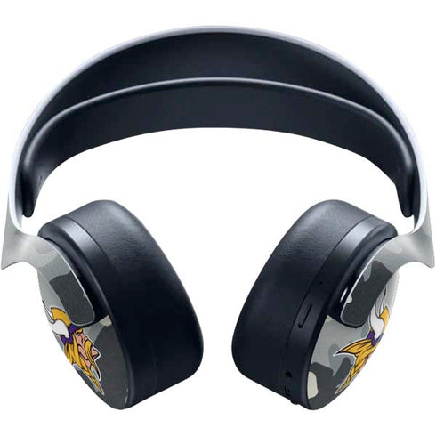 NFL Minnesota Vikings Camo PULSE 3D Wireless Headset for PS5 Skin