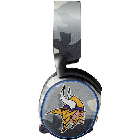 NFL Minnesota Vikings Camo SteelSeries Arctis 5 Skin