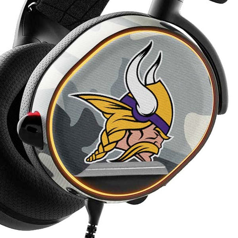 NFL Minnesota Vikings Camo SteelSeries Arctis 5 Skin