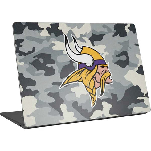 NFL Minnesota Vikings Camo Surface Laptop 4 15in Skin