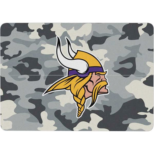 NFL Minnesota Vikings Camo Surface Laptop Studio Skin