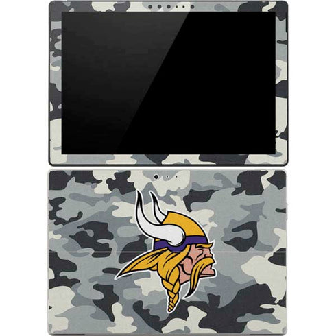 NFL Minnesota Vikings Camo Surface Pro 4 Skin