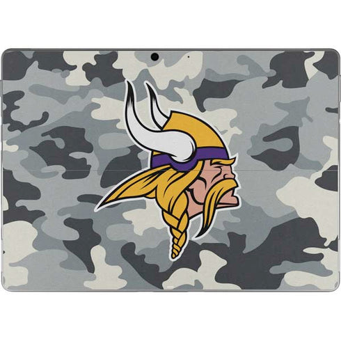 NFL Minnesota Vikings Camo Surface Pro 8 Skin