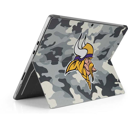 NFL Minnesota Vikings Camo Surface Pro 8 Skin