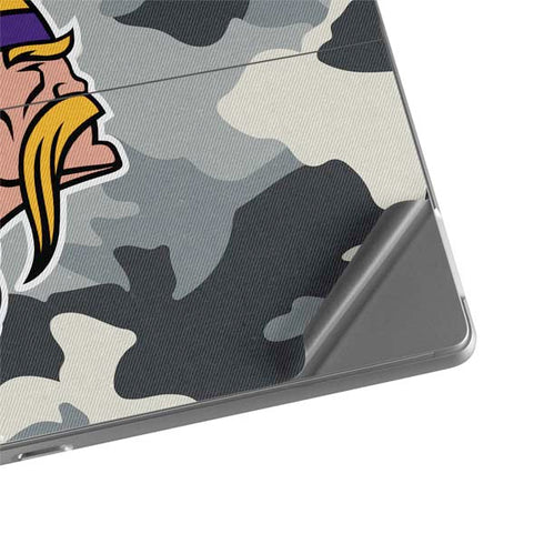 NFL Minnesota Vikings Camo Surface Pro 8 Skin