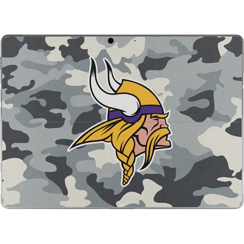 NFL Minnesota Vikings Camo Surface Pro 9 Skin
