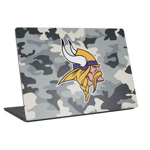 NFL Minnesota Vikings Camo Universal Laptop 12in (9.8 x 6.8in) Skin