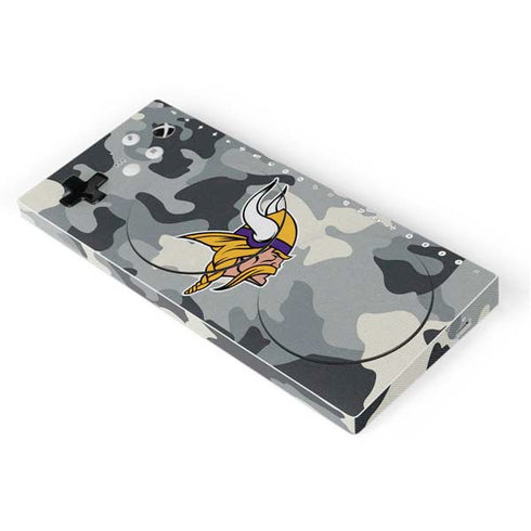 NFL Minnesota Vikings Camo Xbox Adaptive Controller Skin