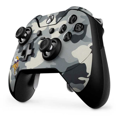 NFL Minnesota Vikings Camo Xbox One Elite Controller Skin