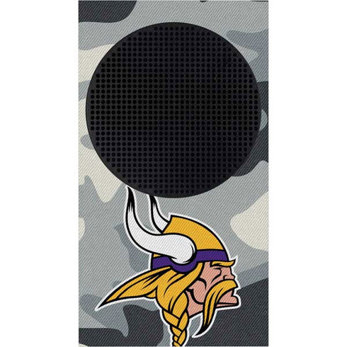 NFL Minnesota Vikings Camo Xbox Series S Console Skin