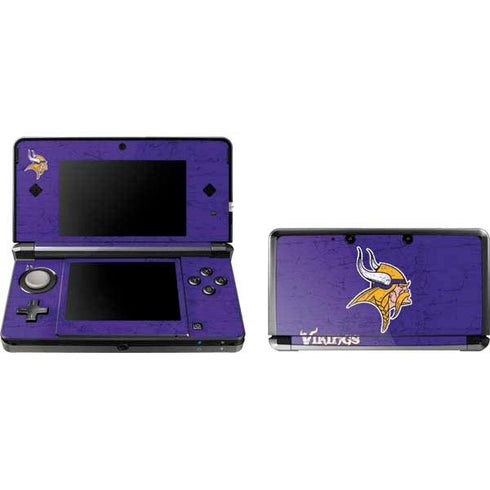 NFL Minnesota Vikings Distressed 3DS (2011) Skin