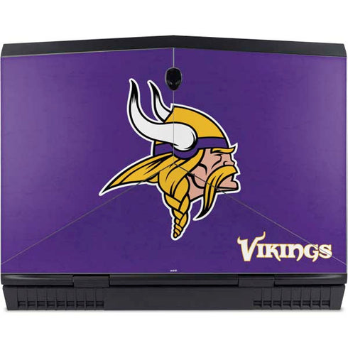 NFL Minnesota Vikings Distressed Dell Alienware Skin