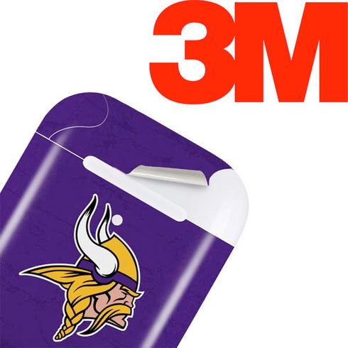 NFL Minnesota Vikings Distressed Apple AirPods 2 Skin