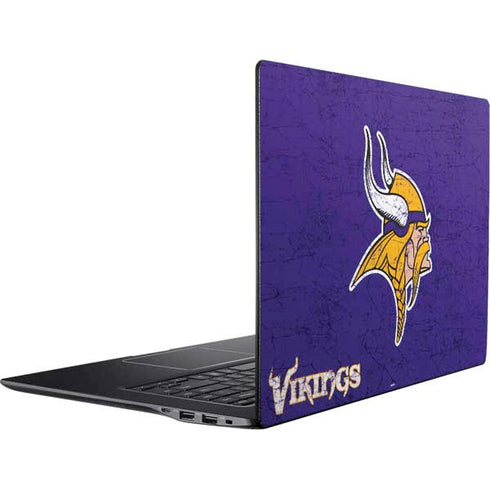 NFL Minnesota Vikings Distressed Ativ Book 9 (15.6in 2014) Skin