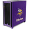 NFL Minnesota Vikings Distressed Corsair 4000D Tempered Glass Mid-Tower ATX Case Skin