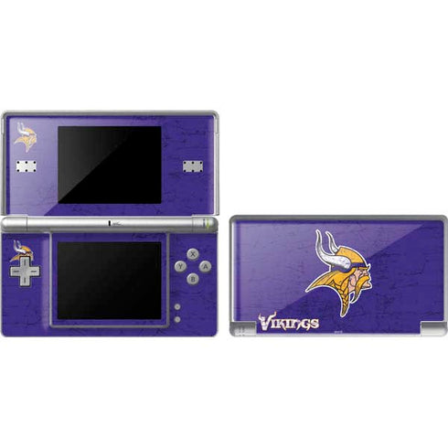 NFL Minnesota Vikings Distressed DS Lite Skin