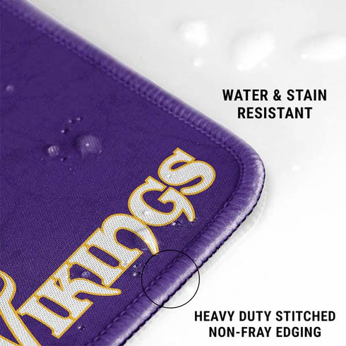 NFL Minnesota Vikings Distressed Gaming Mouse Pad