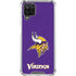 NFL Minnesota Vikings Distressed Galaxy A12 Clear Case