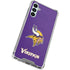NFL Minnesota Vikings Distressed Galaxy A14 5G Clear Case