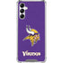 NFL Minnesota Vikings Distressed Galaxy A15 5G Clear Case