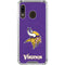 NFL Minnesota Vikings Distressed Galaxy A30 Clear Case