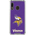 NFL Minnesota Vikings Distressed Galaxy A30 Clear Case
