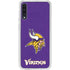 NFL Minnesota Vikings Distressed Galaxy A50 Clear Case