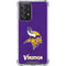 NFL Minnesota Vikings Distressed Galaxy A52 5G Clear Case