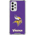 NFL Minnesota Vikings Distressed Galaxy A53 5G Clear Case