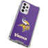 NFL Minnesota Vikings Distressed Galaxy A53 5G Clear Case