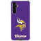 NFL Minnesota Vikings Distressed Galaxy A54 5G Clear Case
