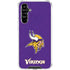 NFL Minnesota Vikings Distressed Galaxy A54 5G Clear Case