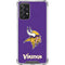 NFL Minnesota Vikings Distressed Galaxy A72 5G Clear Case