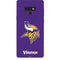 NFL Minnesota Vikings Distressed Galaxy Note 9 Skin