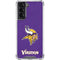 NFL Minnesota Vikings Distressed Galaxy S21 5G Clear Case