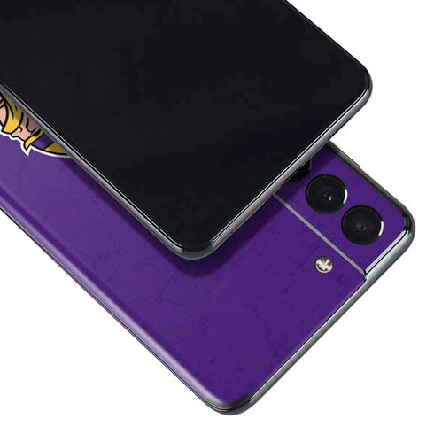 NFL Minnesota Vikings Distressed Galaxy S21 Plus 5G Skin