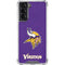 NFL Minnesota Vikings Distressed Galaxy S22 Clear Case