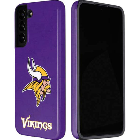 NFL Minnesota Vikings Distressed Galaxy S22 Plus Pro Case