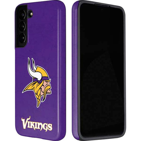 NFL Minnesota Vikings Distressed Galaxy S22 Pro Case