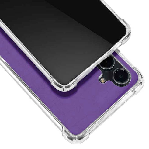 NFL Minnesota Vikings Distressed Galaxy S23 FE Clear Case