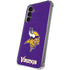 NFL Minnesota Vikings Distressed Galaxy S24 Plus Clear Case