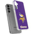 NFL Minnesota Vikings Distressed Galaxy S24 Plus Clear Case